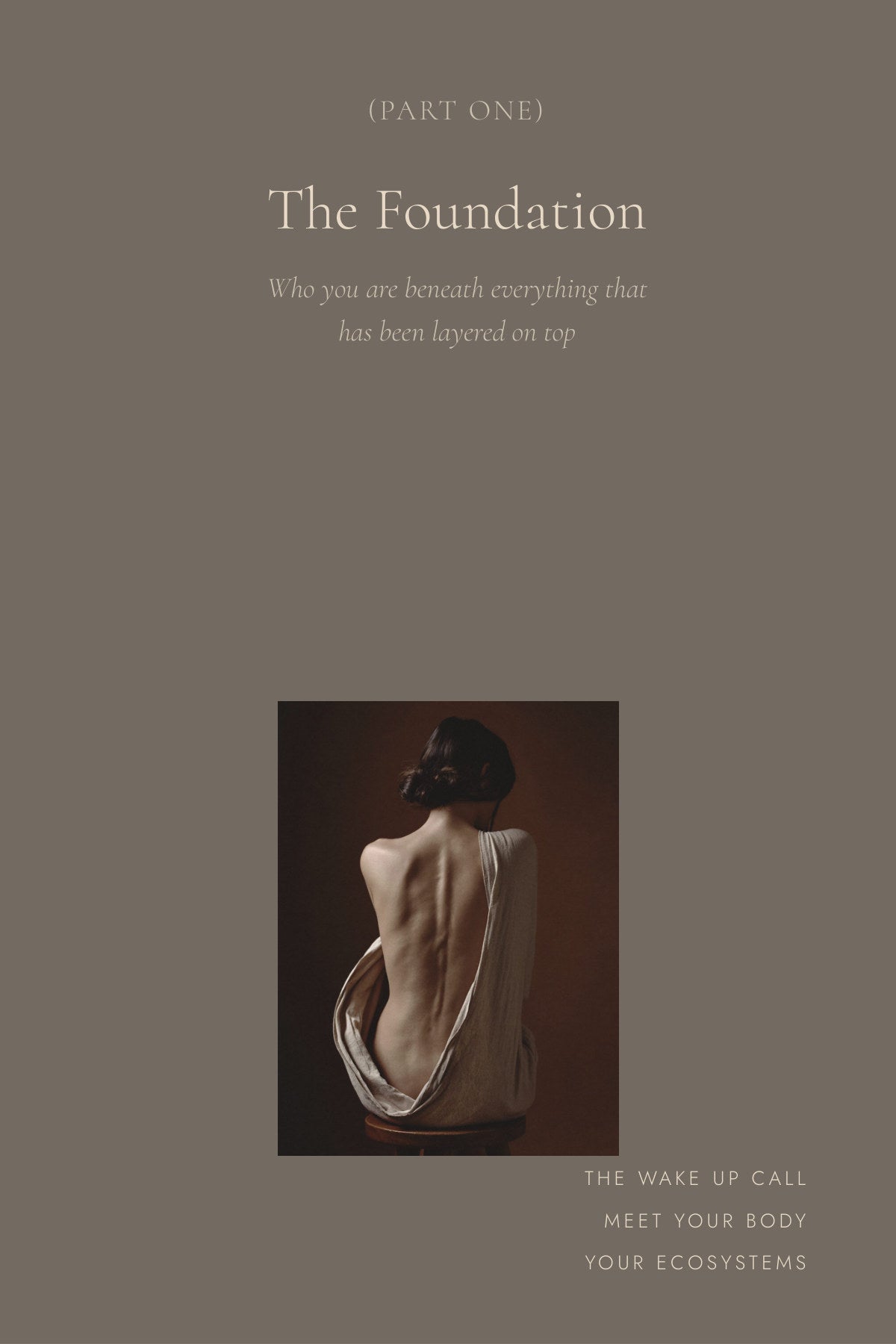 Opening page of Part One, The Foundation