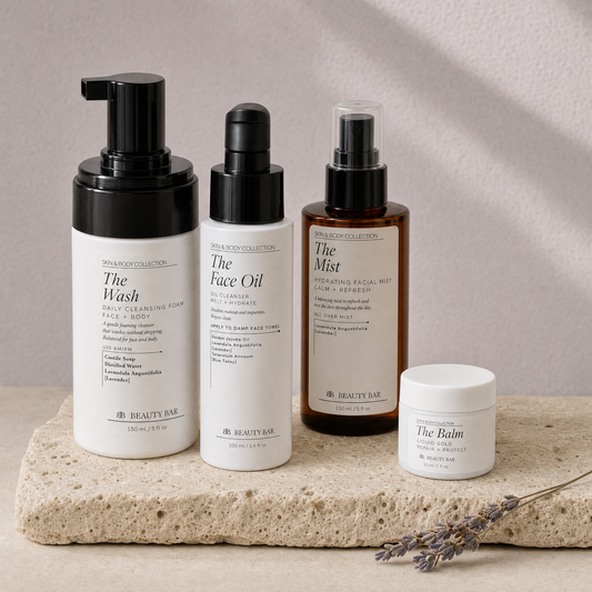 The Face Ritual with the Lavender mist